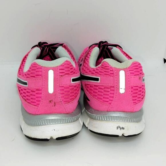 Asics Gel Blur 33 Women's Pre-owned Hot Pink/Black Running Sneakers - sz. 5 - Picture 4 of 6